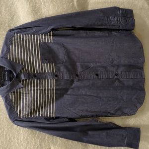 Nautica Blue Long Sleeve Boys Shirt size 14-16